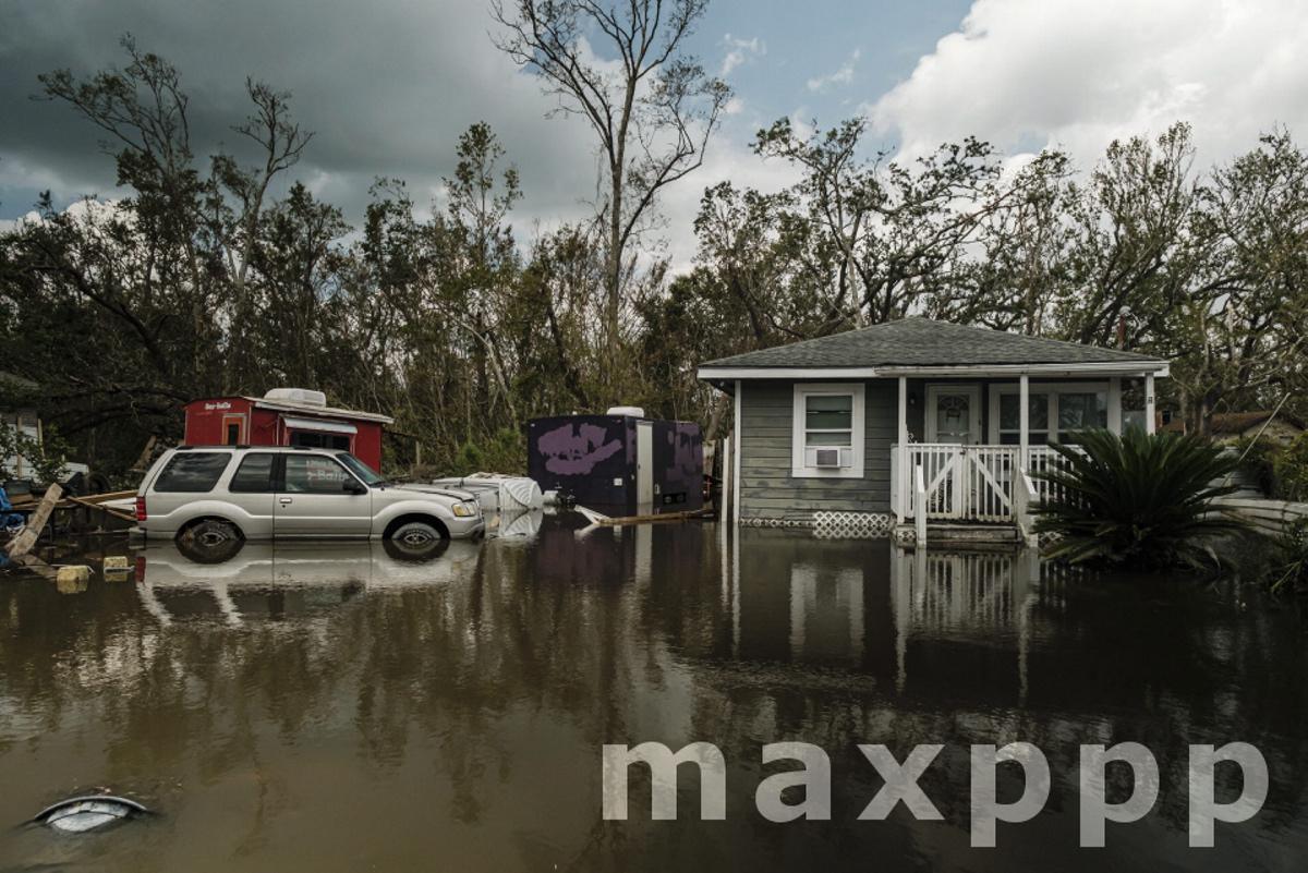 Hurricane Ida aftermath in Louisiana