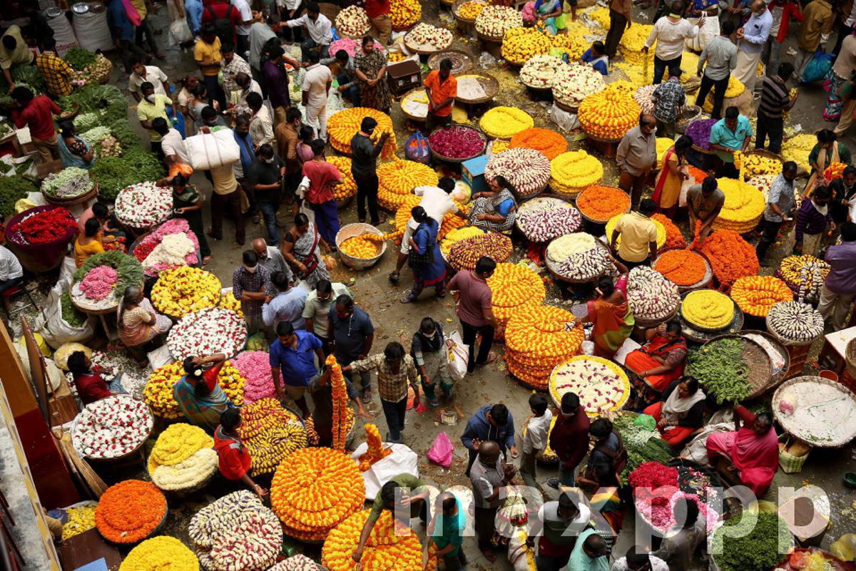 Preprations ahead of ganesha festival in Bangalore