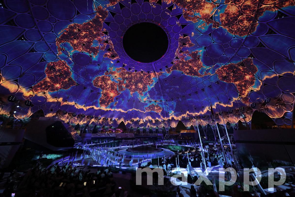 The opening ceremony of EXPO 2020 Dubai