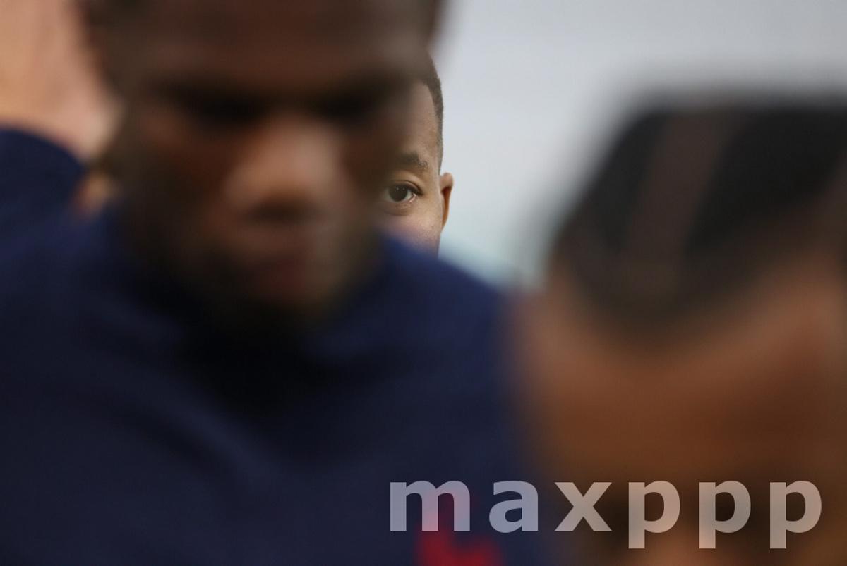 Entrainement des Bleus