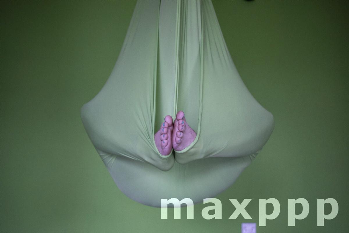 Aerial yoga