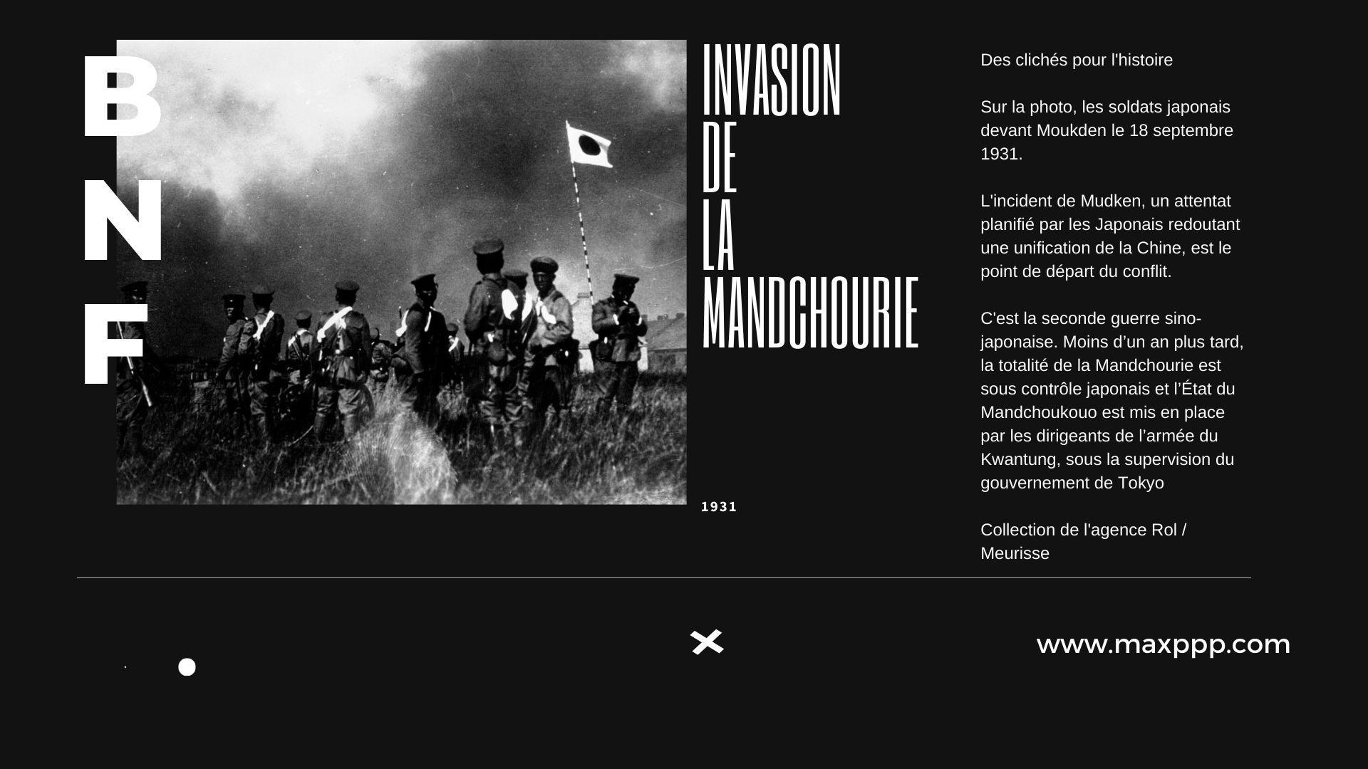 Invasion de la Mandchourie 1931