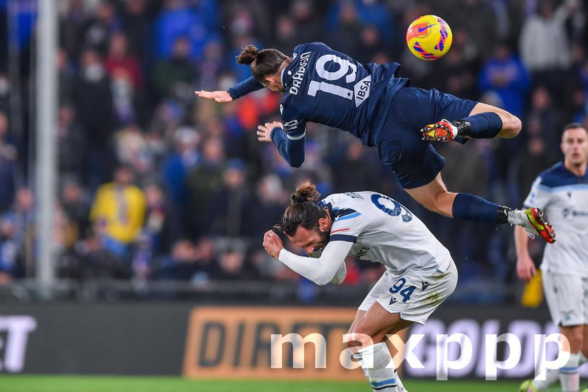 italian soccer Serie A match - UC Sampdoria vs SS Lazio, Genova, Italy