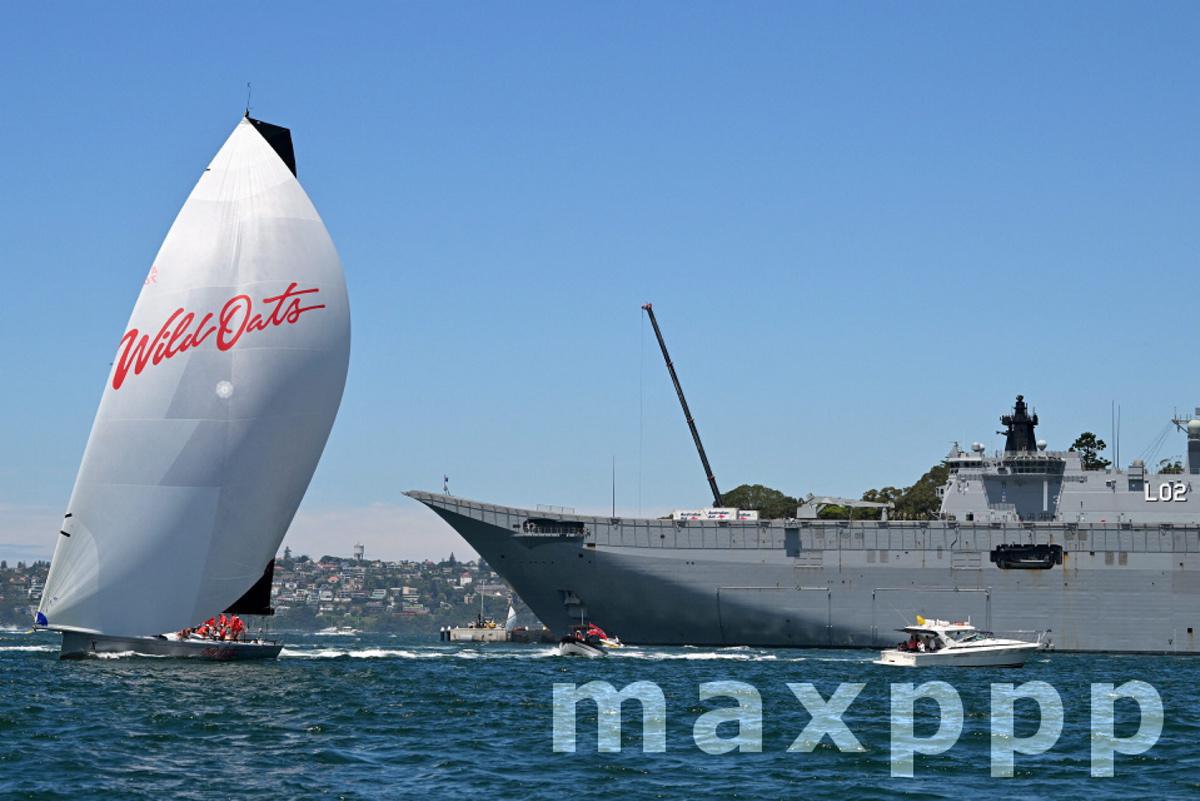 2021 SOLAS Big Boat Challenge on Sydney Harbour