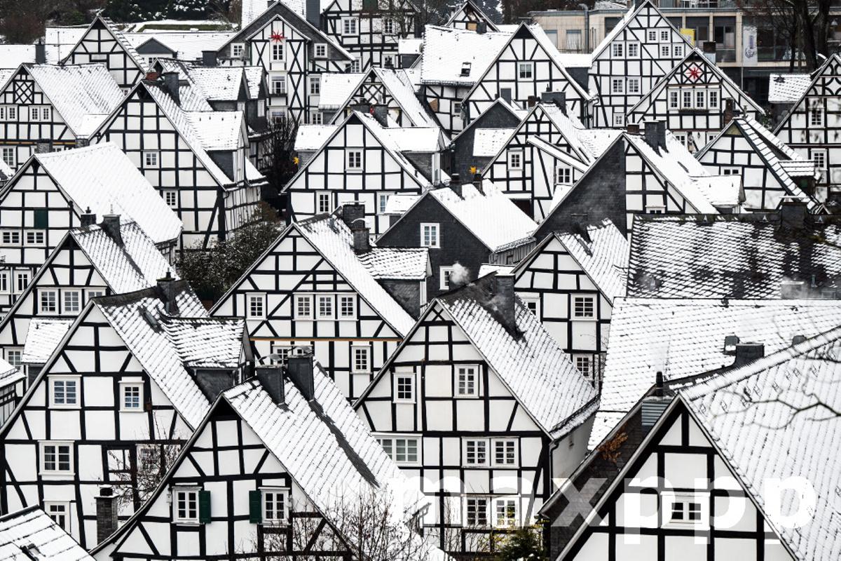 Snow in North Rhine-Westphalia