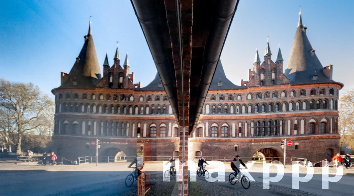 Holsten Gate in Lübeck