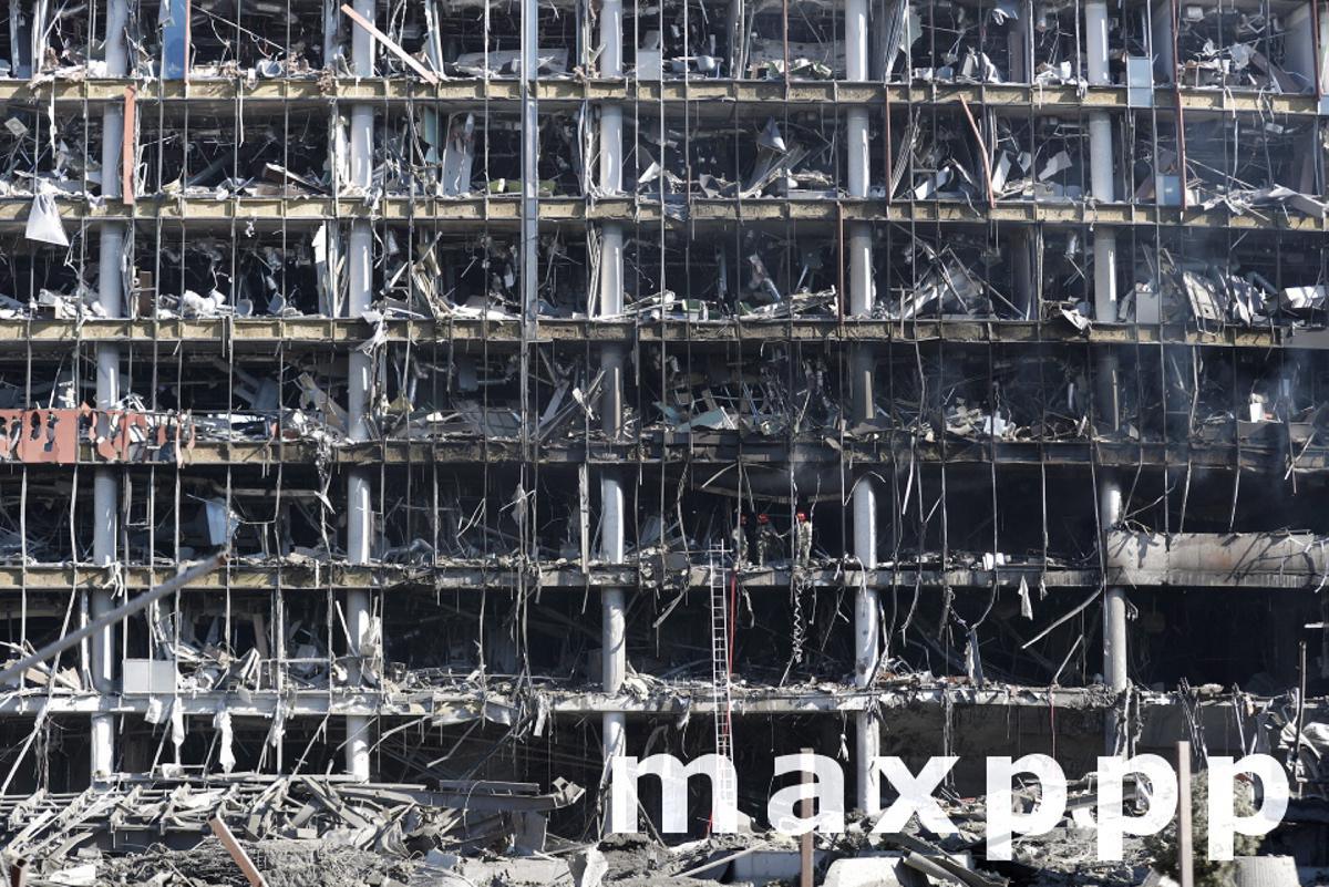 Kyiv shopping mall shelling