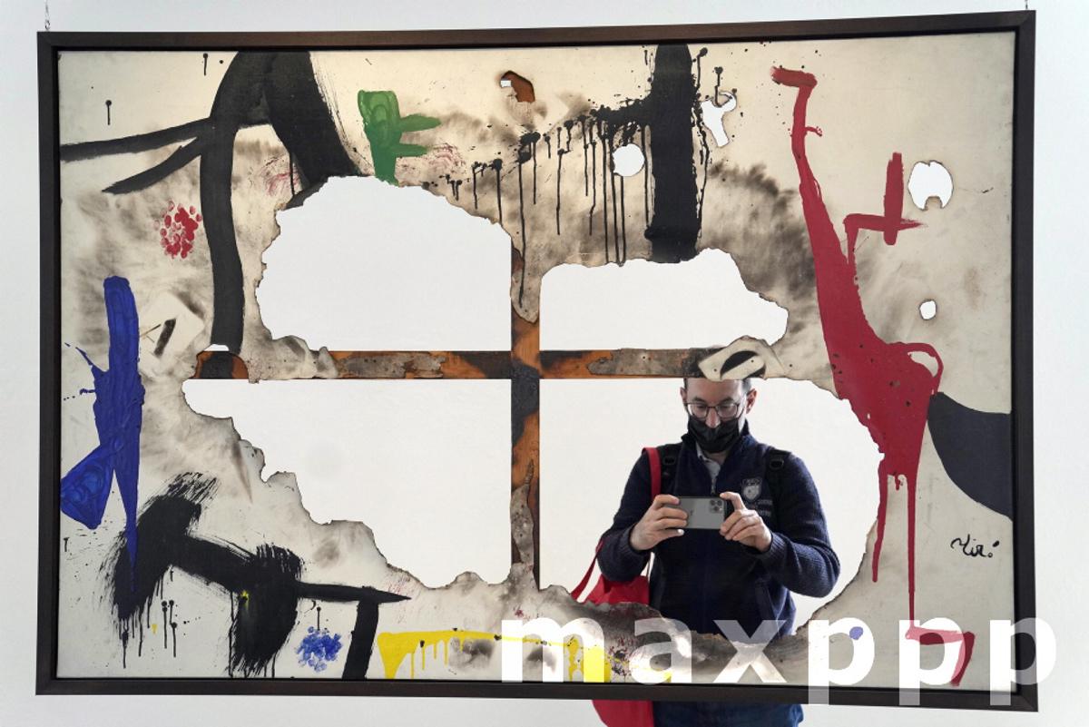 Joan Miro art exhibit opens in Barcelona
