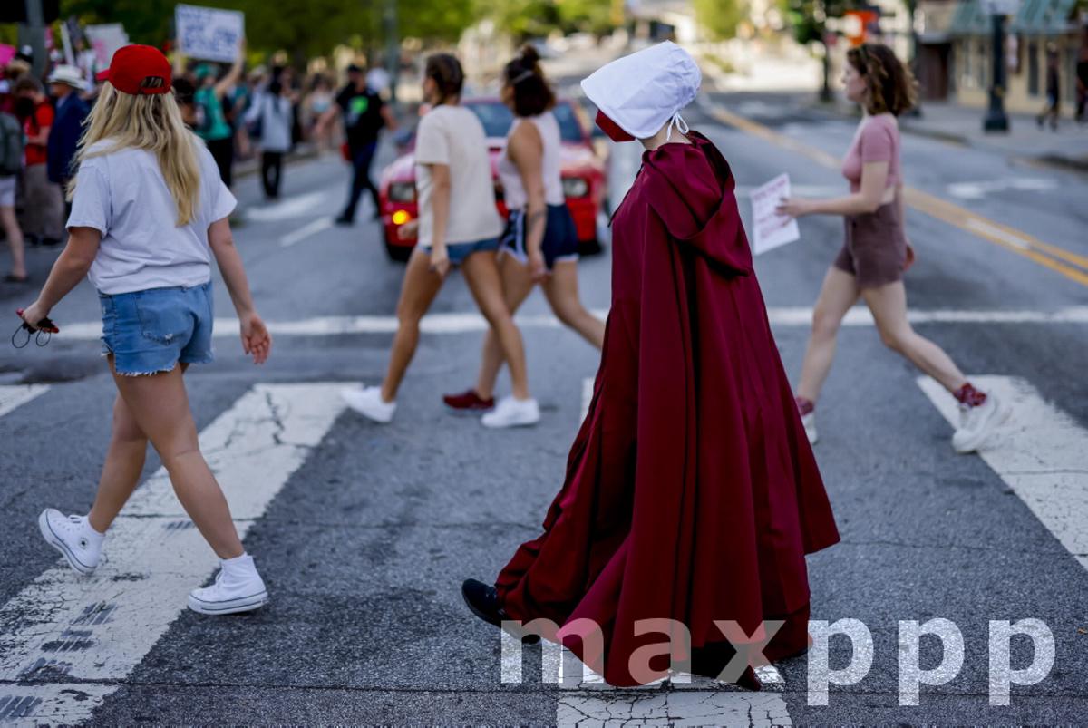 Abortion rights protest in Atlanta, Georgia