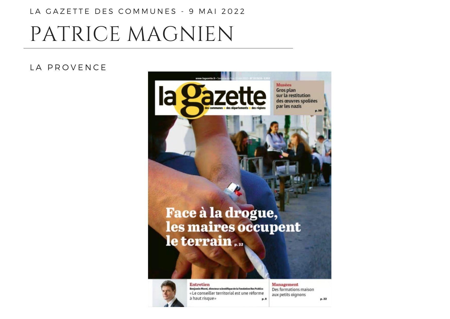 La Gazette des Communes - 9 mai 2022