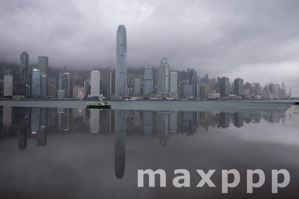 Rain in Hong Kong