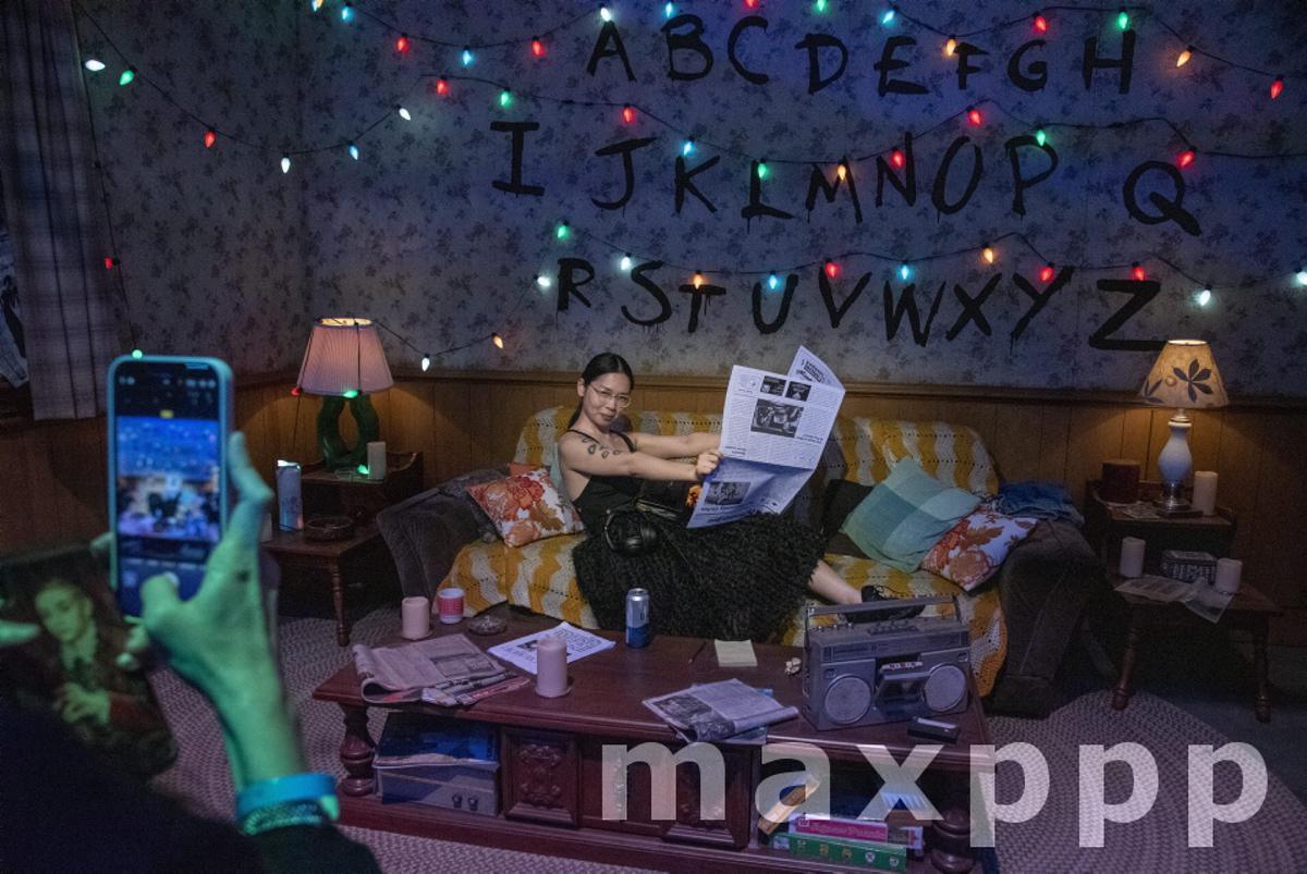 Stranger Things: The Experience exhibit