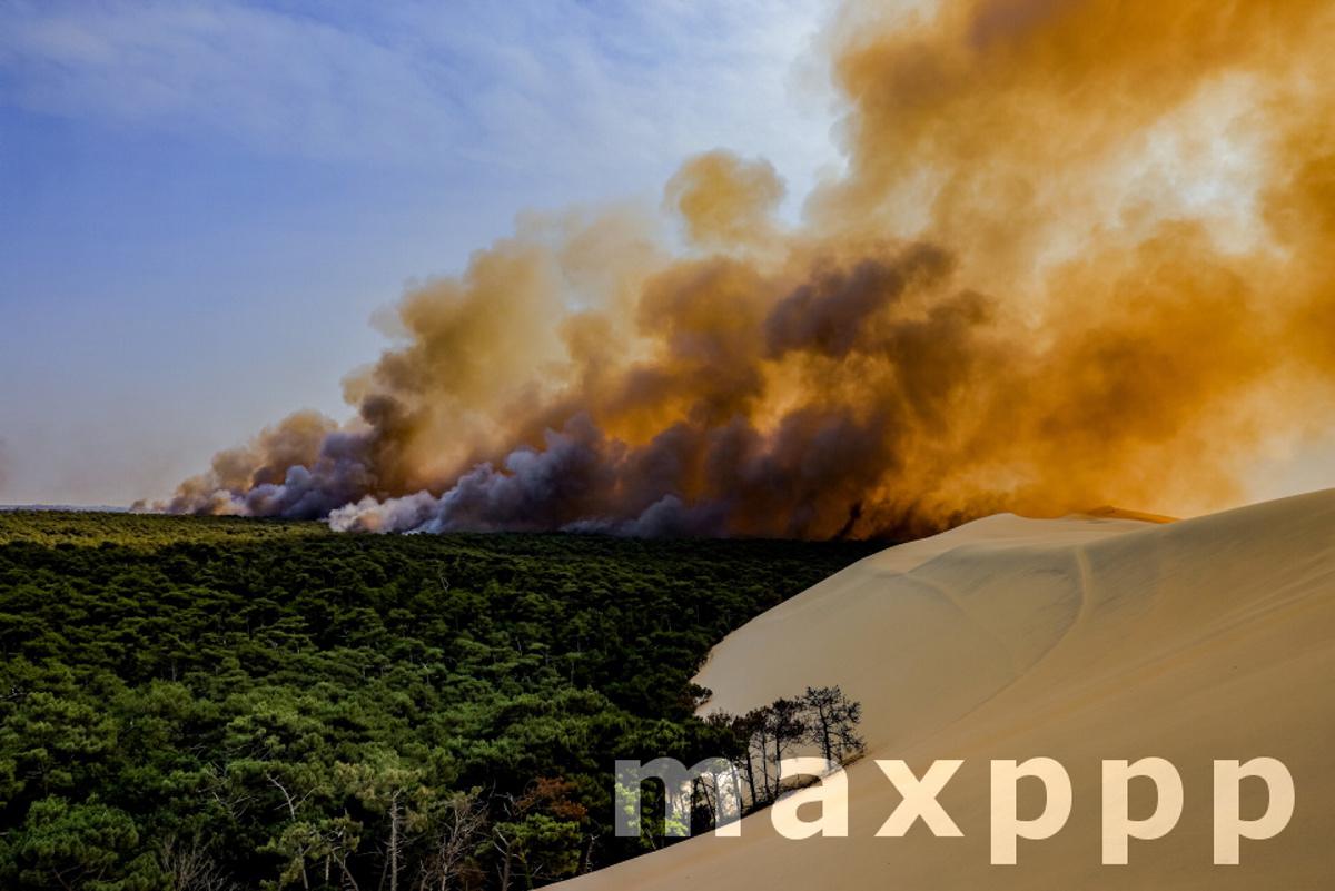 Incendie en Gironde