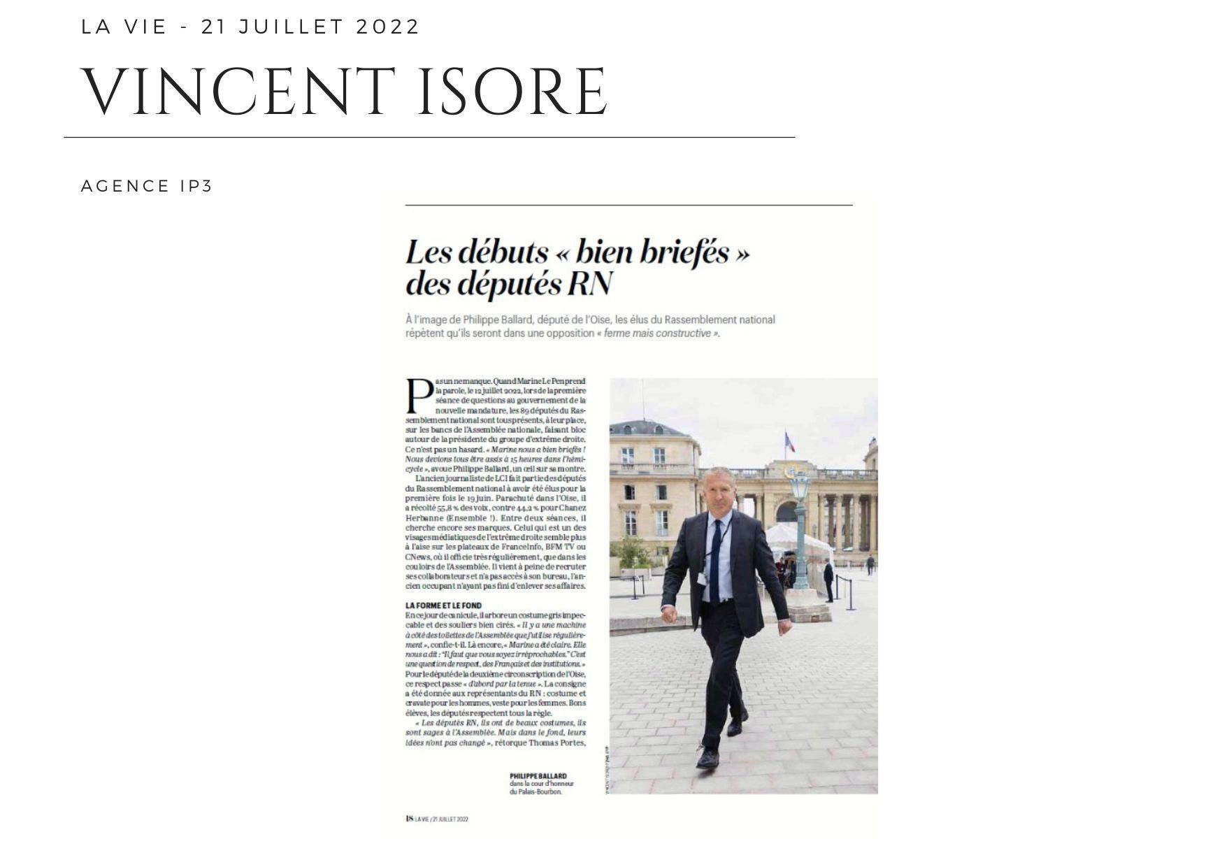 La Vie - 21 juillet 2022