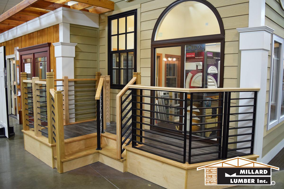  L.J. Smith Stair and Railing Display in Omaha Updated