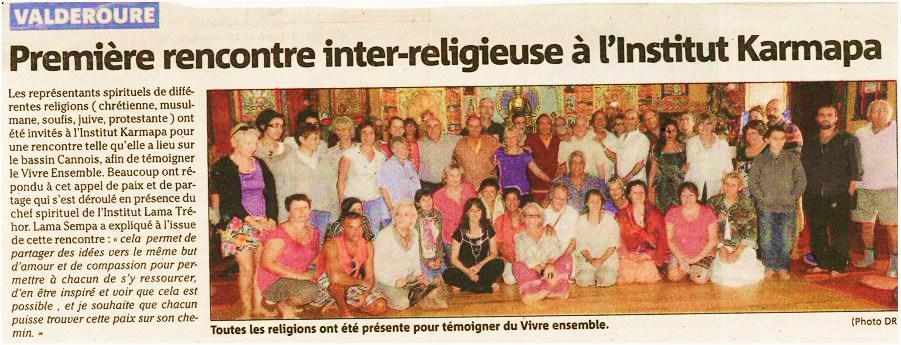 INSTITU KARMAPA VE NICE MATIN