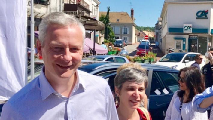 Le ministre de l’Économie, Bruno Le Maire, en visite dans l’Eure pour parler plein emploi Le ministre de l’Économie, Bruno Le Maire, en visite dans l’Eure pour parler plein emploi