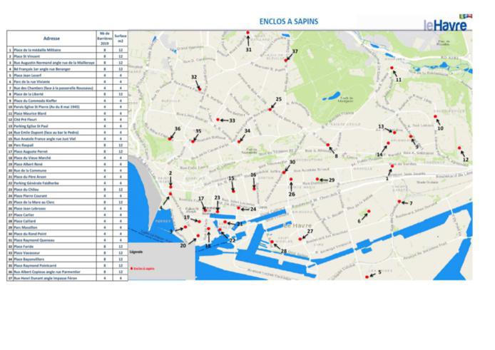 Après les fêtes, recyclez votre sapin : au Havre, des points de collecte sont mis en place dans toute la ville Après les fêtes, recyclez votre sapin : au Havre, des points de collecte sont mis en place dans toute la ville