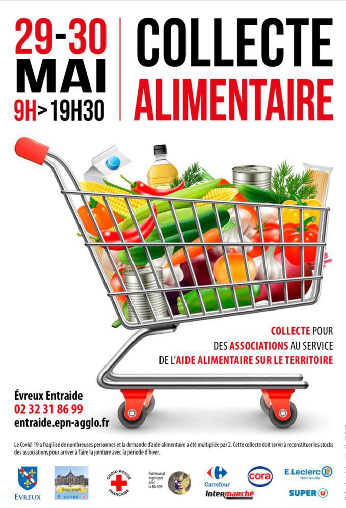 Crise sanitaire : à Évreux, collecte alimentaire exceptionnelle au bénéfice des plus précaires Crise sanitaire : à Évreux, collecte alimentaire exceptionnelle au bénéfice des plus précaires