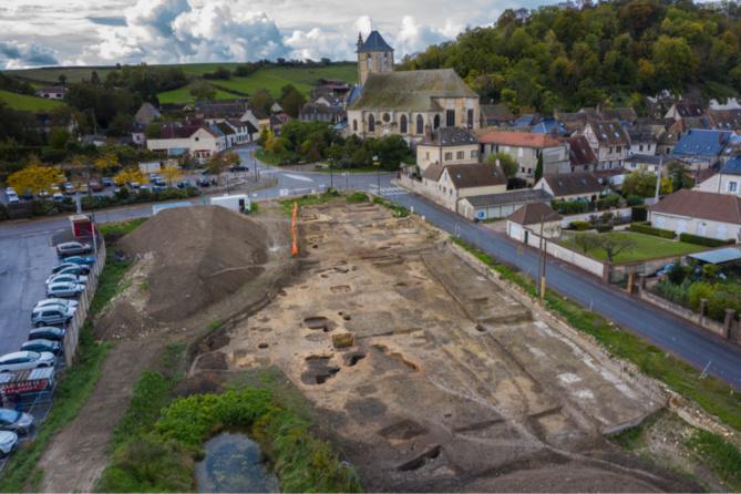 Eure : des vestiges médiévaux mis au jour lors de fouilles préventives à Ivry-la-Bataille