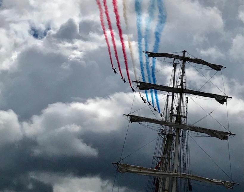 Armada de Rouen. Un million de spectateurs attendu dimanche sur le parcours de la Grande parade, entre Rouen et Le Havre  Armada de Rouen. Un million de spectateurs attendu dimanche sur le parcours de la Grande parade, entre Rouen et Le Havre