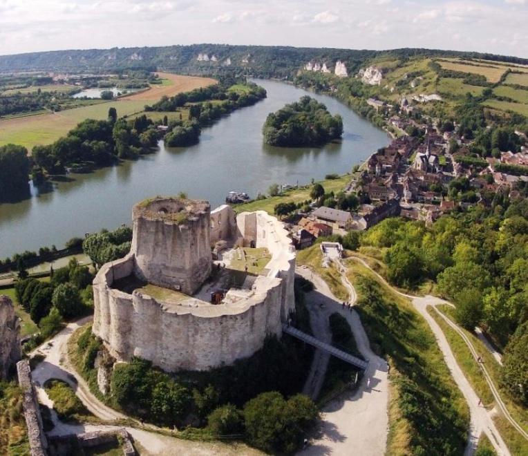 Dans l’Eure, un chantier d’exception pour restaurer le donjon de Château Gaillard aux Andelys 