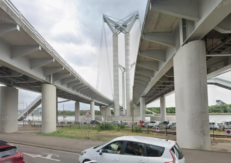 Travaux de nuit sur le pont Gustave Flaubert à Rouen : restrictions de circulation du 21 au 25 octobre 