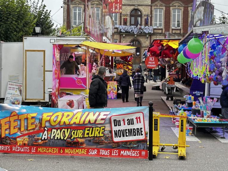 Pacy-sur-Eure : la fête foraine bat son plein jusqu’au 11 novembre 