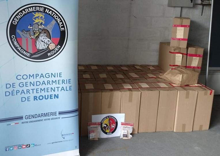 Un trafic de cigarettes démantelé à Rouen : 1 700 cartouches saisies et trois interpellations 