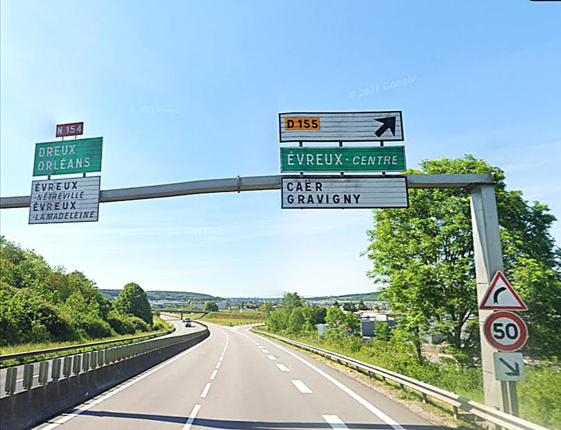 Travaux sur la RN154 dans l'Eure : fermeture nocturne des bretelles de l’échangeur de Caër-Normanville Travaux sur la RN154 dans l'Eure : fermeture nocturne des bretelles de l’échangeur de Caër-Normanville