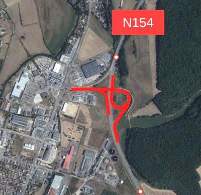 Travaux sur la RN154 dans l'Eure : fermeture nocturne des bretelles de l’échangeur de Caër-Normanville Travaux sur la RN154 dans l'Eure : fermeture nocturne des bretelles de l’échangeur de Caër-Normanville