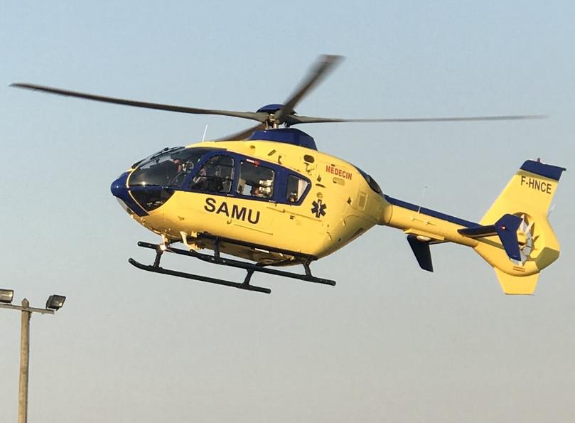 Explosion d’un fût à Étoutteville, en Seine-Maritime : un homme brûlé au thorax et bas-ventre héliporté au CHU de Rouen 