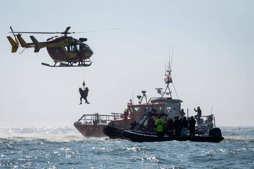 Exercice de sauvetage au large du Havre : les secours testent leur coordination avant l’été 