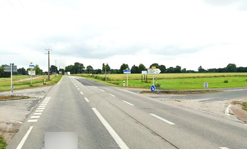 Face-à-face mortel à une intersection entre Bernay et Lieurey : la victime est une femme de 54 ans