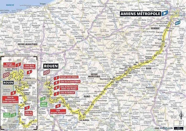 Tour de France 2025 : circulation fortement perturbée dans l’Eure le 8 juillet pour la 4ème étape 