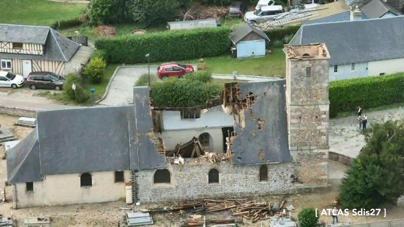 Dans l'Eure, élan de solidarité pour rebâtir l’église de Valailles éventrée lors de la tempête
