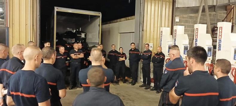 Feux de forêt dans le Sud : 24 sapeurs-pompiers de l’Eure partis ce matin en renfort