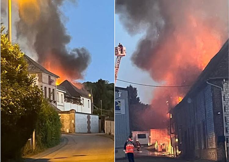Incendie chez Emmaüs à Saint-Pierre-lès-Elbeuf : un entrepôt ravagé, 37 personnes évacuées