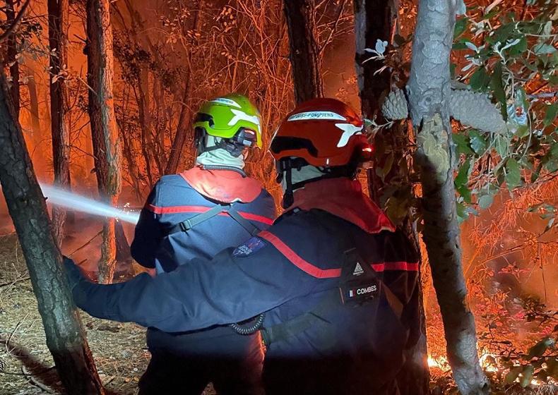 Incendies dans le Sud : les sapeurs-pompiers de l’Eure en première ligne à Narbonne