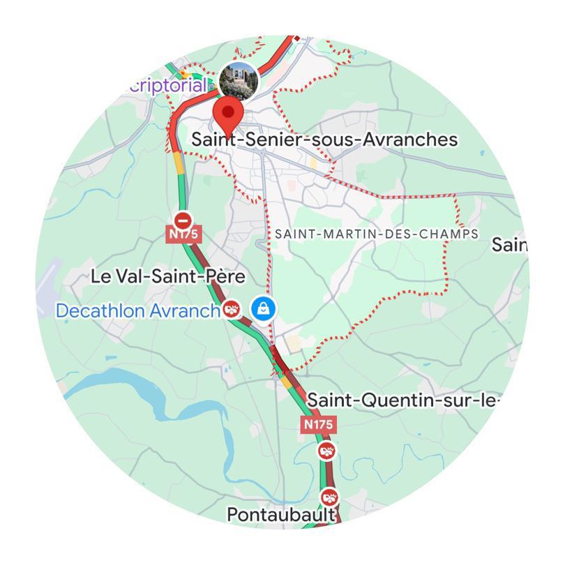 La RN175 (Caen - Rennes) coupée et déviée près d’Avranches en raison d’un accident 