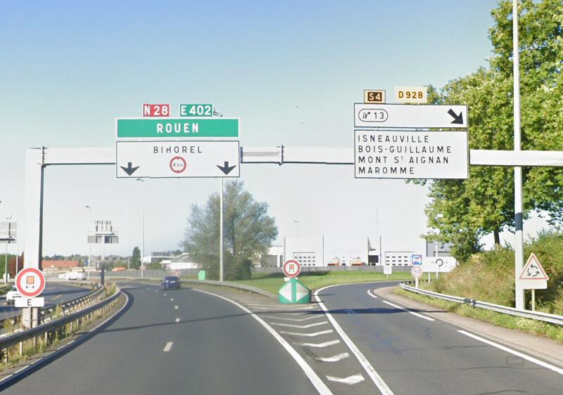 RN28 : circulation rétablie partiellement entre Rouen et Isneauville après un accident