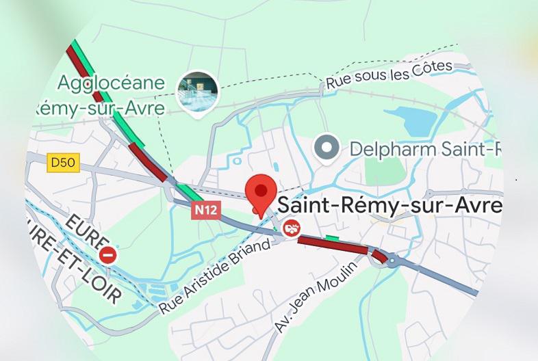 La RN12 coupée à la circulation pour environ deux heures suite à un accident ce matin dans l’Eure-et-Loir