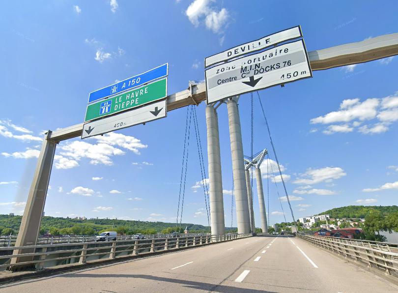 RN1338 : levées du pont Flaubert à Rouen pour la Solitaire du Figaro
