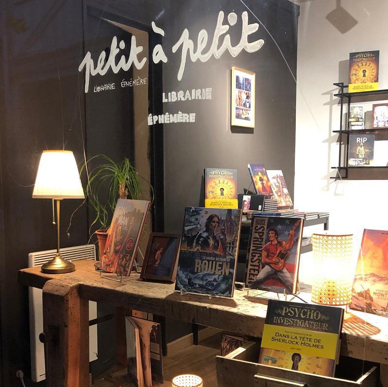 À Rouen, les éditions Petit à petit ouvrent une librairie éphémère pour les fêtes À Rouen, les éditions Petit à petit ouvrent une librairie éphémère pour les fêtes