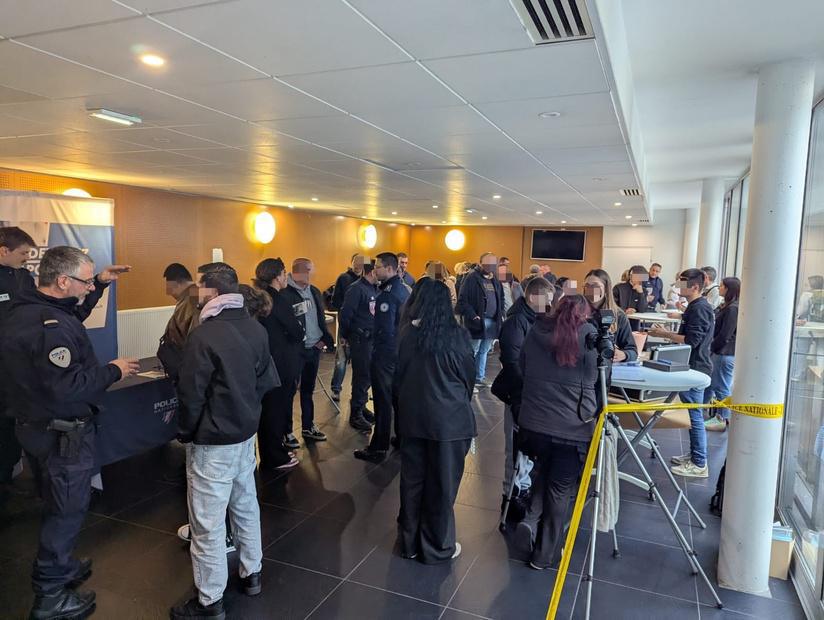 Recrutement : forte affluence aux portes ouvertes de l’hôtel de police du Havre 
