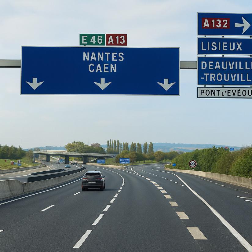 Travaux de nuit sur l’A13 à Pont-l’Évêque : fermetures et déviations du 1er au 5 décembre
