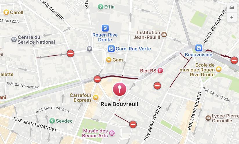 Deux blessés graves dans un incendie d’immeuble ce soir à Rouen 