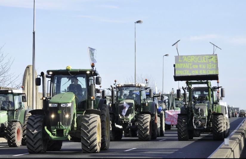 Manifestation agricole : circulation perturbée ce mardi sur la N12 dans les Yvelines Manifestation agricole : circulation perturbée ce mardi sur la N12 dans les Yvelines