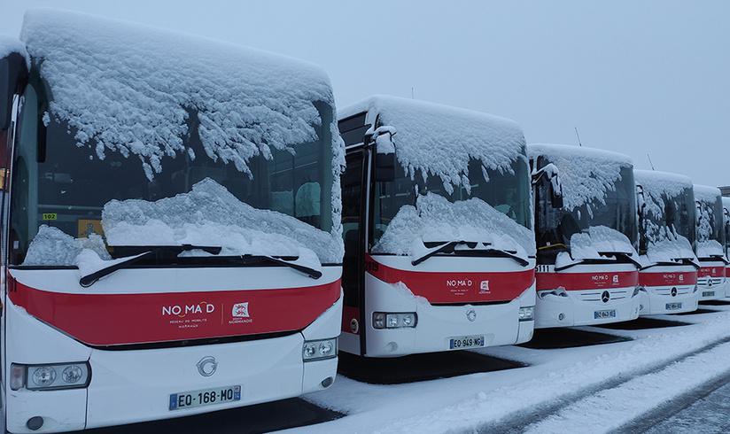 Neige-verglas : les transports scolaires toujours à l’arrêt demain mercredi en Normandie