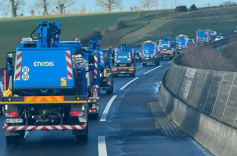 Tempête Goretti : encore 11 000 foyers privés d’électricité en Normandie, dont 1 500 en Seine-Maritime